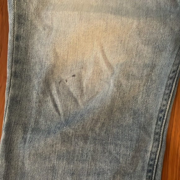 ⭐️ 3/$20 Everlane Super Soft Straight Leg Jean Size 31 Light Wash Organic Cotton - Picture 11 of 12